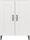vidaXL - Dressoir - 69,5x34x90 - cm - bewerkt - hout - wit