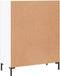 vidaXL - Dressoir - 69,5x34x90 - cm - bewerkt - hout - wit