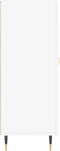 vidaXL - Dressoir - 69,5x34x90 - cm - bewerkt - hout - wit
