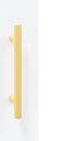 vidaXL - Dressoir - 69,5x34x90 - cm - bewerkt - hout - wit