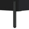 vidaXL - Dressoir - 69,5x34x90 - cm - bewerkt - hout - zwart