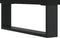 vidaXL - Dressoir - 69,5x34x90 - cm - bewerkt - hout - zwart