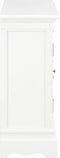 vidaXL - Dressoir - 70x28x70 - cm - massief - grenenhout - wit