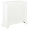 vidaXL - Dressoir - 70x28x70 - cm - massief - grenenhout - wit