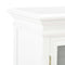 vidaXL - Dressoir - 70x28x70 - cm - massief - grenenhout - wit