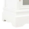 vidaXL - Dressoir - 70x28x70 - cm - massief - grenenhout - wit