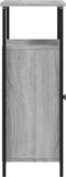 vidaXL - Dressoir - 70x30x80 - cm - bewerkt - hout - grijs - sonoma