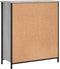 vidaXL - Dressoir - 70x30x80 - cm - bewerkt - hout - grijs - sonoma