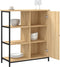 vidaXL - Dressoir - 70x30x80 - cm - bewerkt - hout - sonoma - eikenkleurig