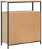 vidaXL - Dressoir - 70x30x80 - cm - bewerkt - hout - sonoma - eikenkleurig