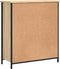 vidaXL - Dressoir - 70x30x80 - cm - bewerkt - hout - sonoma - eikenkleurig