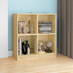 vidaXL - Dressoir - 70x33x76 - cm - massief - grenenhout