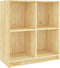 vidaXL - Dressoir - 70x33x76 - cm - massief - grenenhout