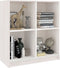 vidaXL - Dressoir - 70x33x76 - cm - massief - grenenhout - wit