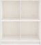 vidaXL - Dressoir - 70x33x76 - cm - massief - grenenhout - wit