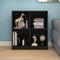 vidaXL - Dressoir - 70x33x76 - cm - massief - grenenhout - zwart