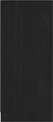 vidaXL - Dressoir - 70x33x76 - cm - massief - grenenhout - zwart