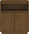 vidaXL - Dressoir - 70x34x80 - cm - massief - grenenhout - honingbruin