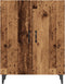 vidaXL - Dressoir - 70x34x90 - cm - bewerkt - hout - oud - houtkleurig