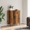 vidaXL - Dressoir - 70x34x90 - cm - bewerkt - hout - oud - houtkleurig