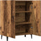 vidaXL - Dressoir - 70x34x90 - cm - bewerkt - hout - oud - houtkleurig