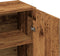 vidaXL - Dressoir - 70x34x90 - cm - bewerkt - hout - oud - houtkleurig
