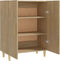 vidaXL - Dressoir - 70x34x90 - cm - bewerkt - hout - sonoma - eikenkleurig