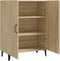 vidaXL - Dressoir - 70x34x90 - cm - bewerkt - hout - sonoma - eikenkleurig