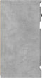 vidaXL - Dressoir - 70x35,5x67,5 - cm - bewerkt - hout - betongrijs