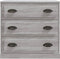 vidaXL - Dressoir - 70x35,5x67,5 - cm - bewerkt - hout - grijs - sonoma - eikenkleurig