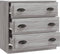 vidaXL - Dressoir - 70x35,5x67,5 - cm - bewerkt - hout - grijs - sonoma - eikenkleurig