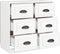vidaXL - Dressoir - 70x35,5x67,5 - cm - bewerkt - hout - wit
