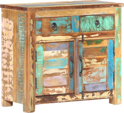vidaXL - Dressoir - 70x35x65 - cm - massief - gerecycled - hout