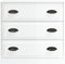 vidaXL - Dressoir - 70x35x67,5 - cm - bewerkt - hout - hoogglans - wit