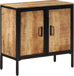 vidaXL - Dressoir - 70x35x70 - cm - massief - ruw - mangohout