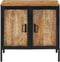 vidaXL - Dressoir - 70x35x70 - cm - massief - ruw - mangohout