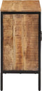vidaXL - Dressoir - 70x35x70 - cm - massief - ruw - mangohout