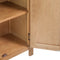 vidaXL - Dressoir - 70x35x75 - cm - massief - eikenhout