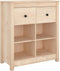 vidaXL - Dressoir - 70x35x80 - cm - massief - grenenhout