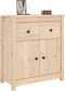 vidaXL - Dressoir - 70x35x80 - cm - massief - grenenhout