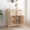 vidaXL - Dressoir - 70x35x80 - cm - massief - grenenhout