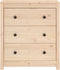 vidaXL - Dressoir - 70x35x80 - cm - massief - grenenhout
