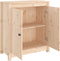 vidaXL - Dressoir - 70x35x80 - cm - massief - grenenhout