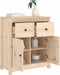 vidaXL - Dressoir - 70x35x80 - cm - massief - grenenhout