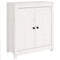 vidaXL - Dressoir - 70x35x80 - cm - massief - grenenhout - wit