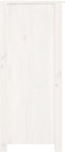 vidaXL - Dressoir - 70x35x80 - cm - massief - grenenhout - wit