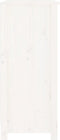 vidaXL - Dressoir - 70x35x80 - cm - massief - grenenhout - wit