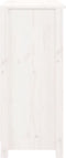 vidaXL - Dressoir - 70x35x80 - cm - massief - grenenhout - wit