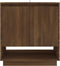 vidaXL - Dressoir - 70x41x75 - cm - bewerkt - hout - bruin - eikenkleur