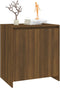 vidaXL - Dressoir - 70x41x75 - cm - bewerkt - hout - bruin - eikenkleur